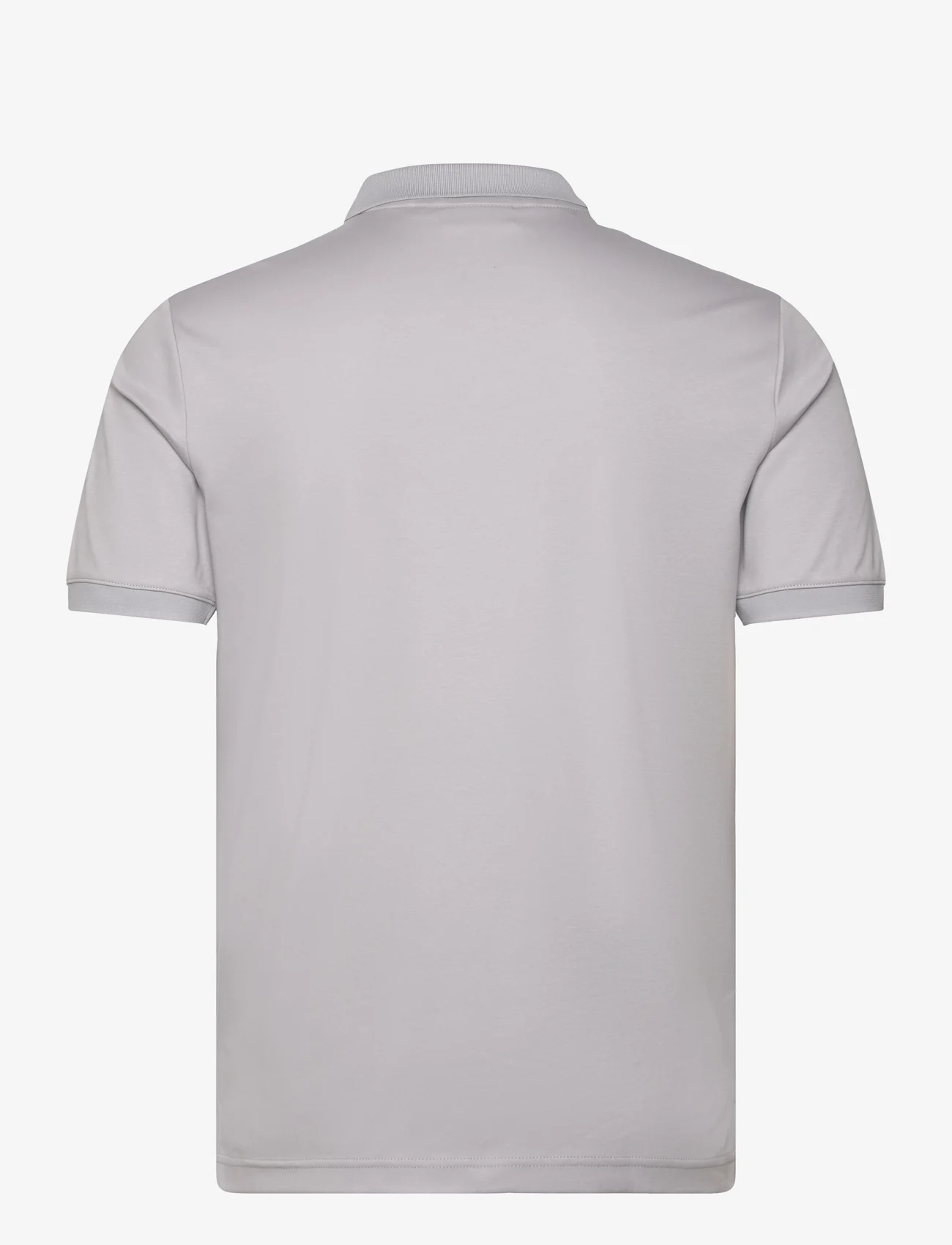 Calvin Klein - SMOOTH COTTON  SLIM POLO - polo shirts - silver sconce - 1