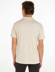 Calvin Klein - SMOOTH COTTON  SLIM POLO - polo shirts - stony beige - 4