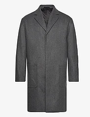 Calvin Klein - MODERN WOOL BLEND COAT - vinterjakker - dark grey heather - 0