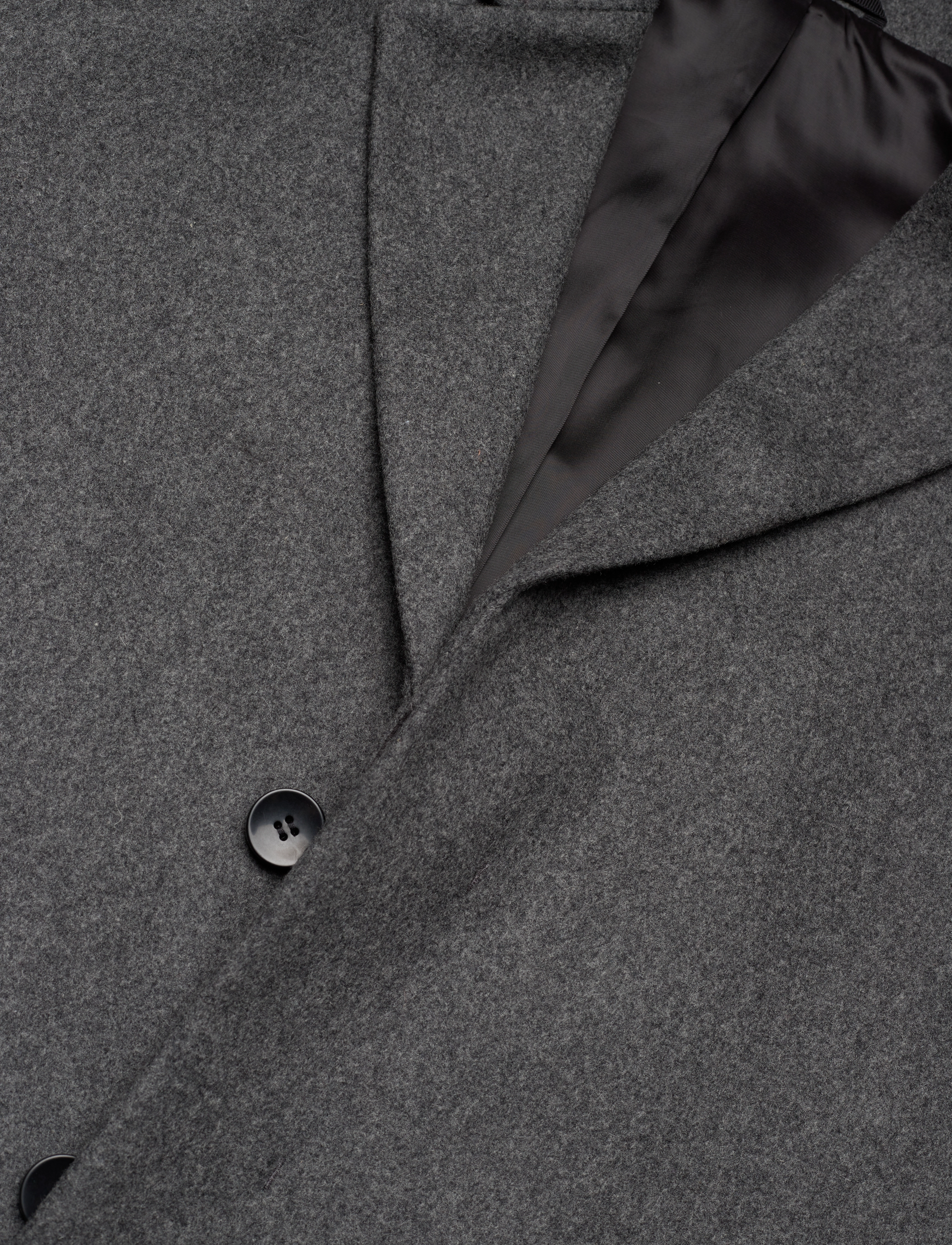 Calvin Klein - MODERN WOOL BLEND COAT - dark grey heather - 2