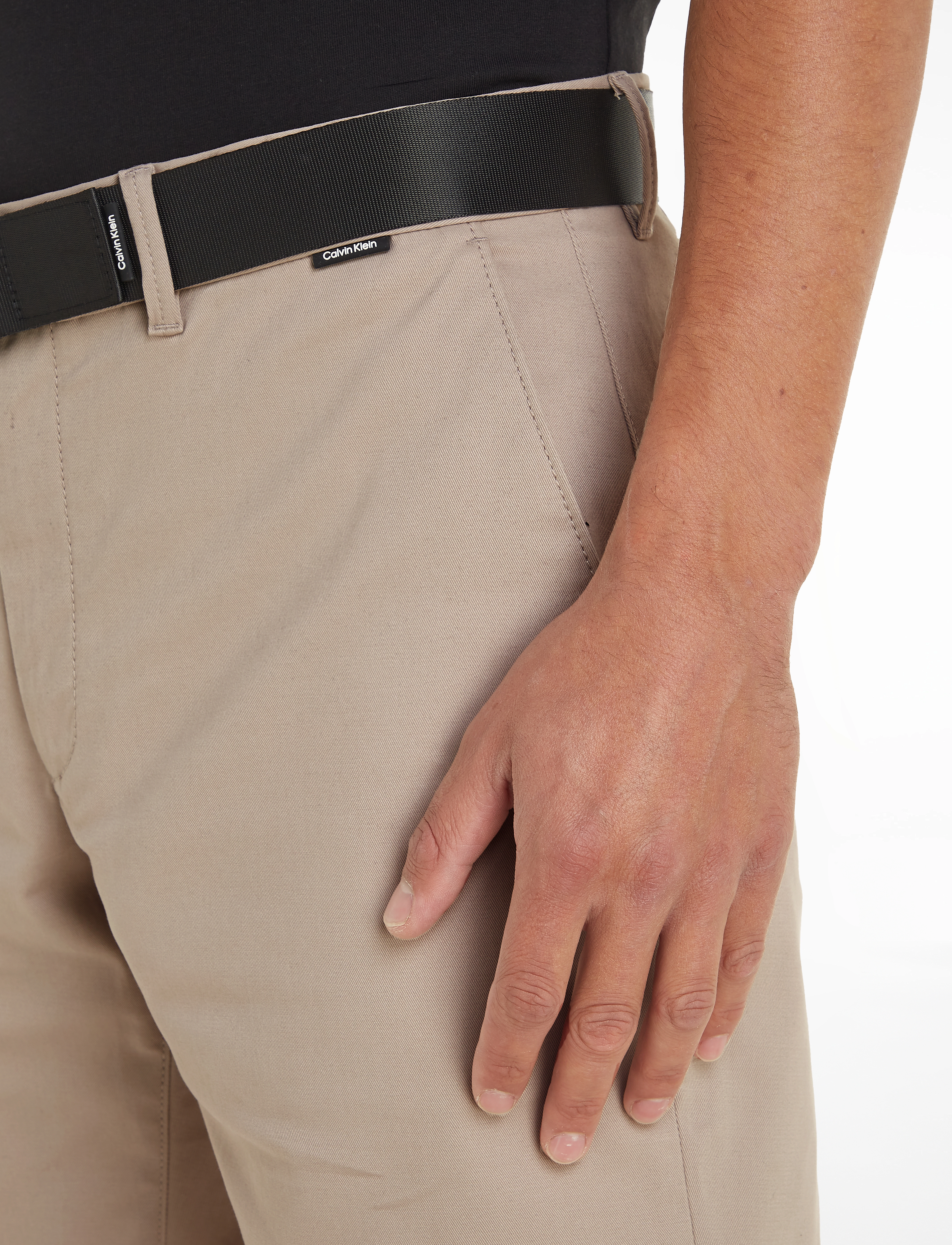 Calvin Klein - MODERN TWILL SLIM SHORT BELT - atmosphere - 3
