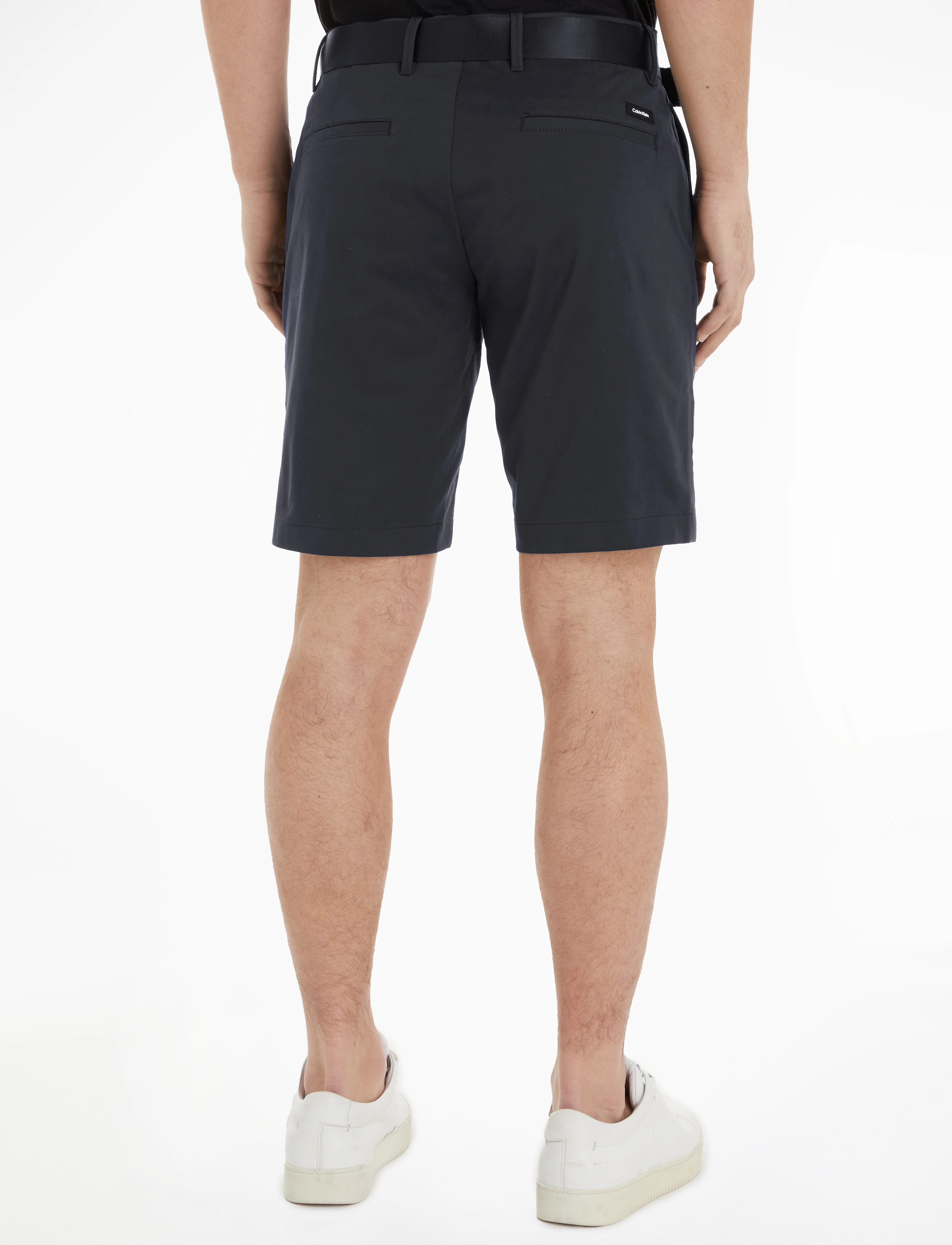 Calvin Klein - MODERN TWILL SLIM SHORT BELT - night sky - 3