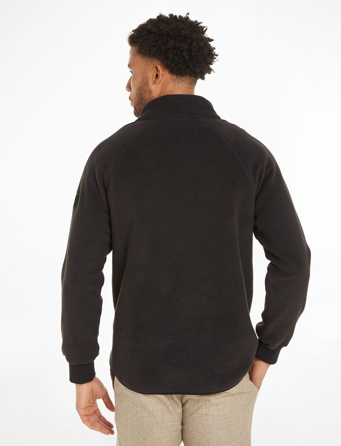 Calvin Klein Premium Polar Fleece Jacket Mid layer jackets Boozt