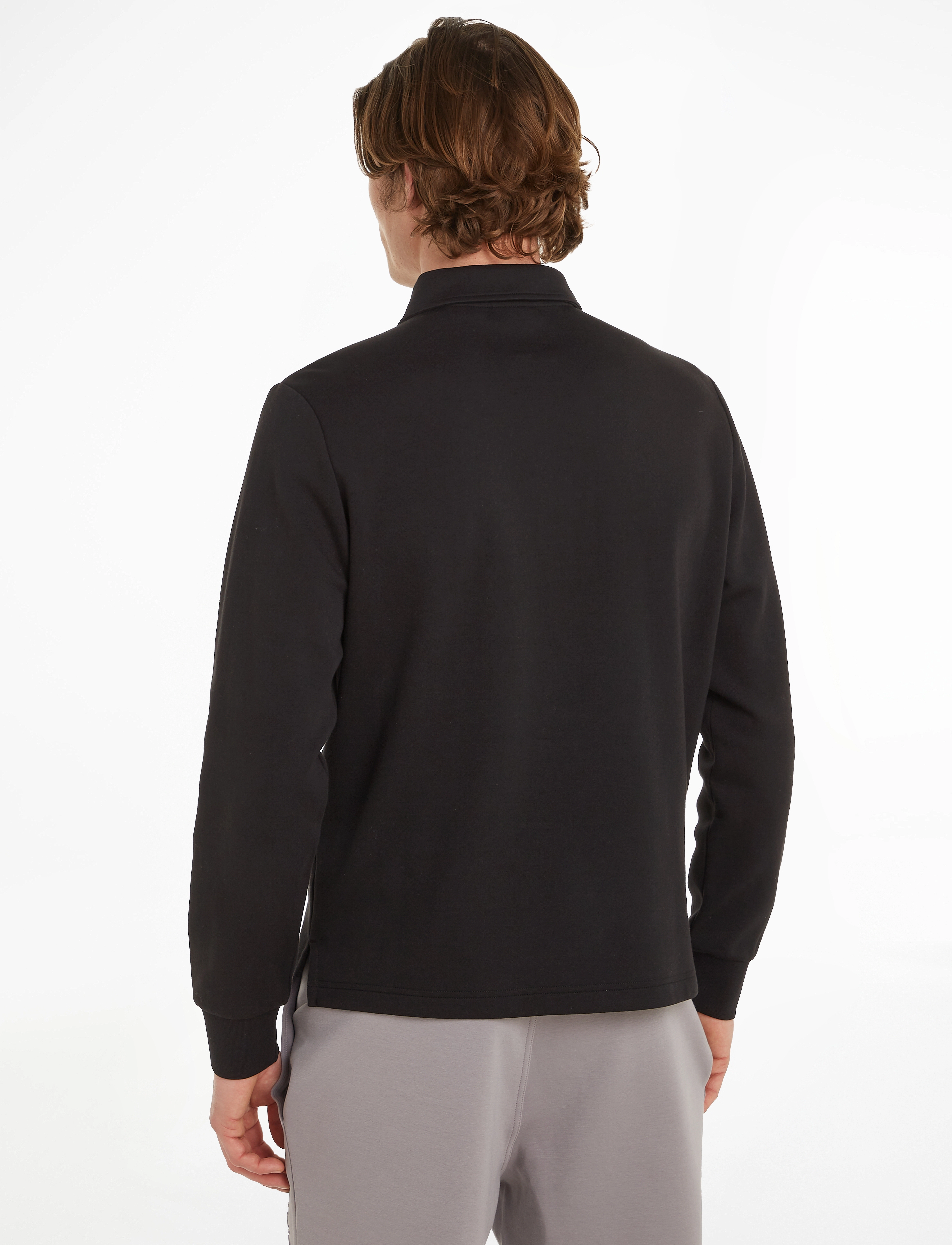 Calvin Klein - MICRO LOGO REPREVE HALF ZIP - ck black - 2