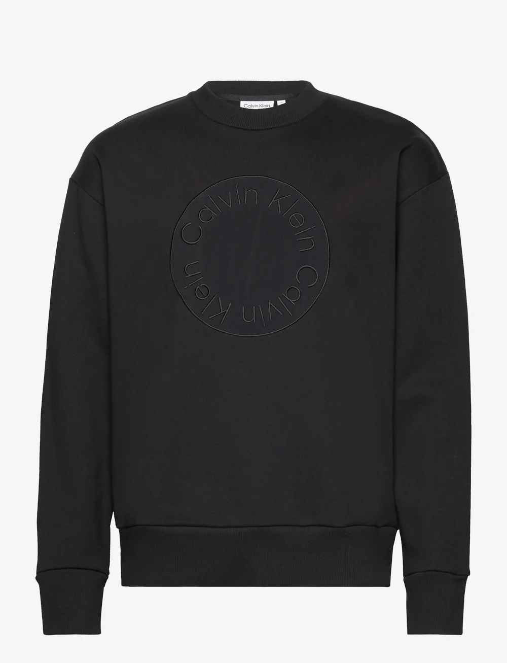 Calvin klein embroidered deals sweatshirt