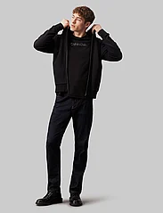Calvin Klein - MICRO LOGO REPREVE HOODIE JACKET - hoodies - ck black - 5