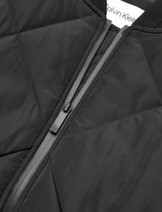 Calvin Klein - SIGNATURE QUILT BOMBER - spring jackets - ck black - 3