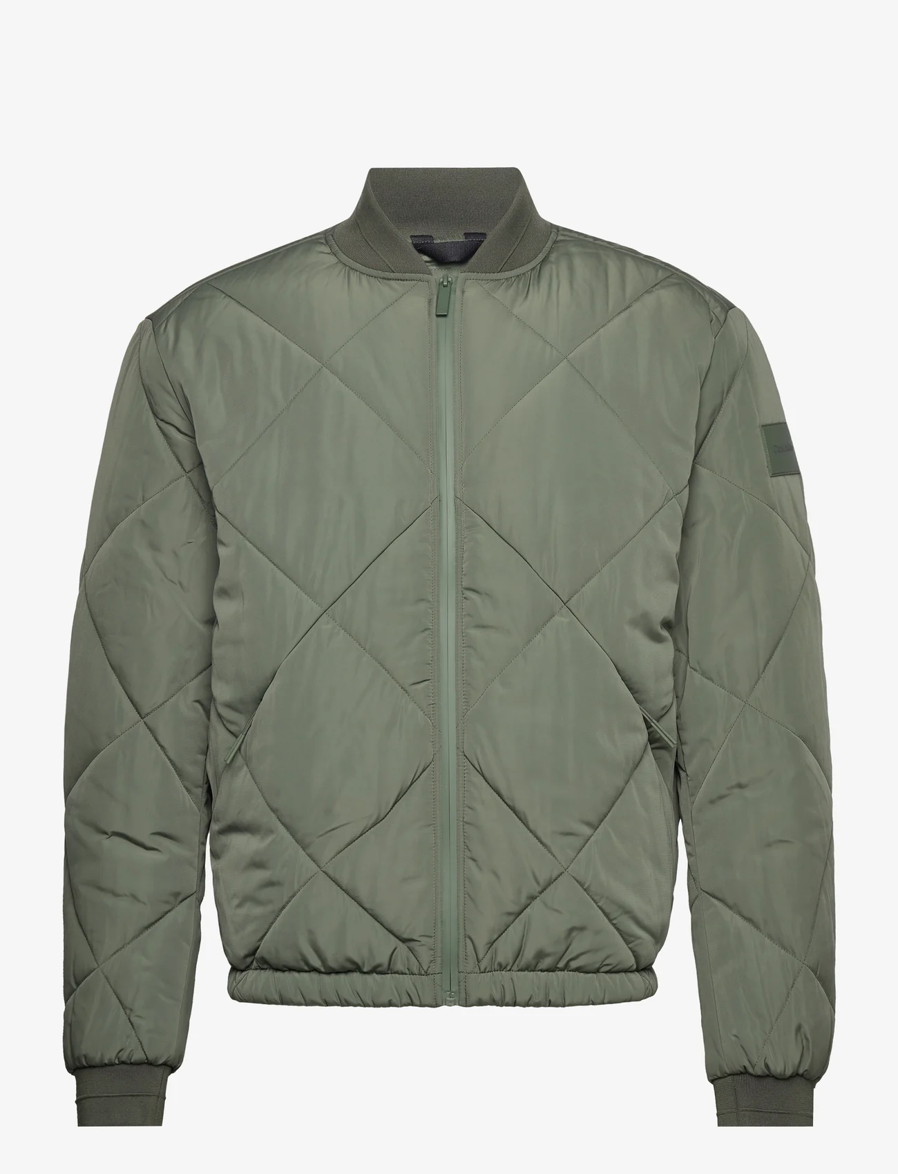 Calvin Klein - SIGNATURE QUILT BOMBER - pavasara jakas - thyme - 0