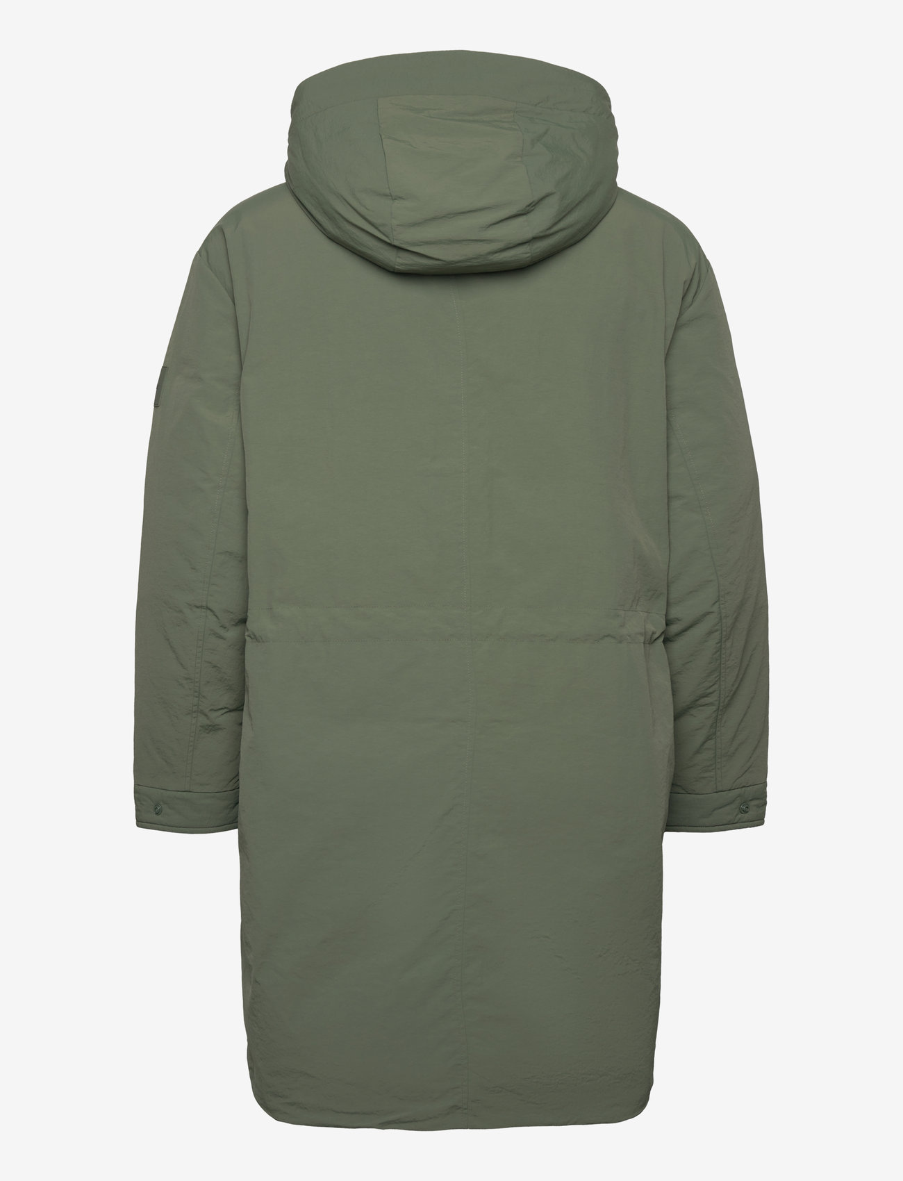 Calvin Klein - CRINKLE NYLON  DOWN PARKA - lyhyet takit - thyme - 1