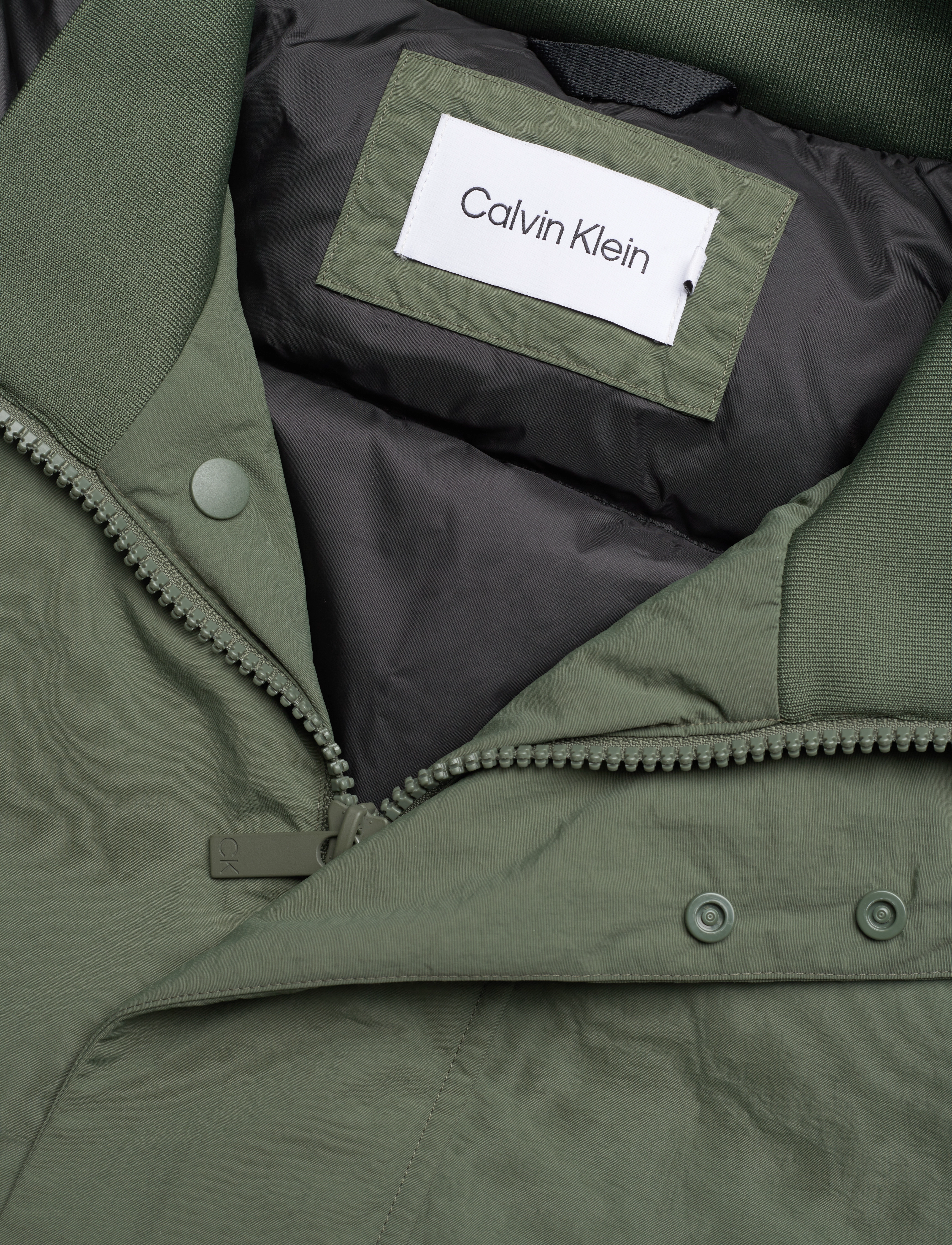 Calvin Klein - CRINKLE NYLON  DOWN PARKA - thyme - 2