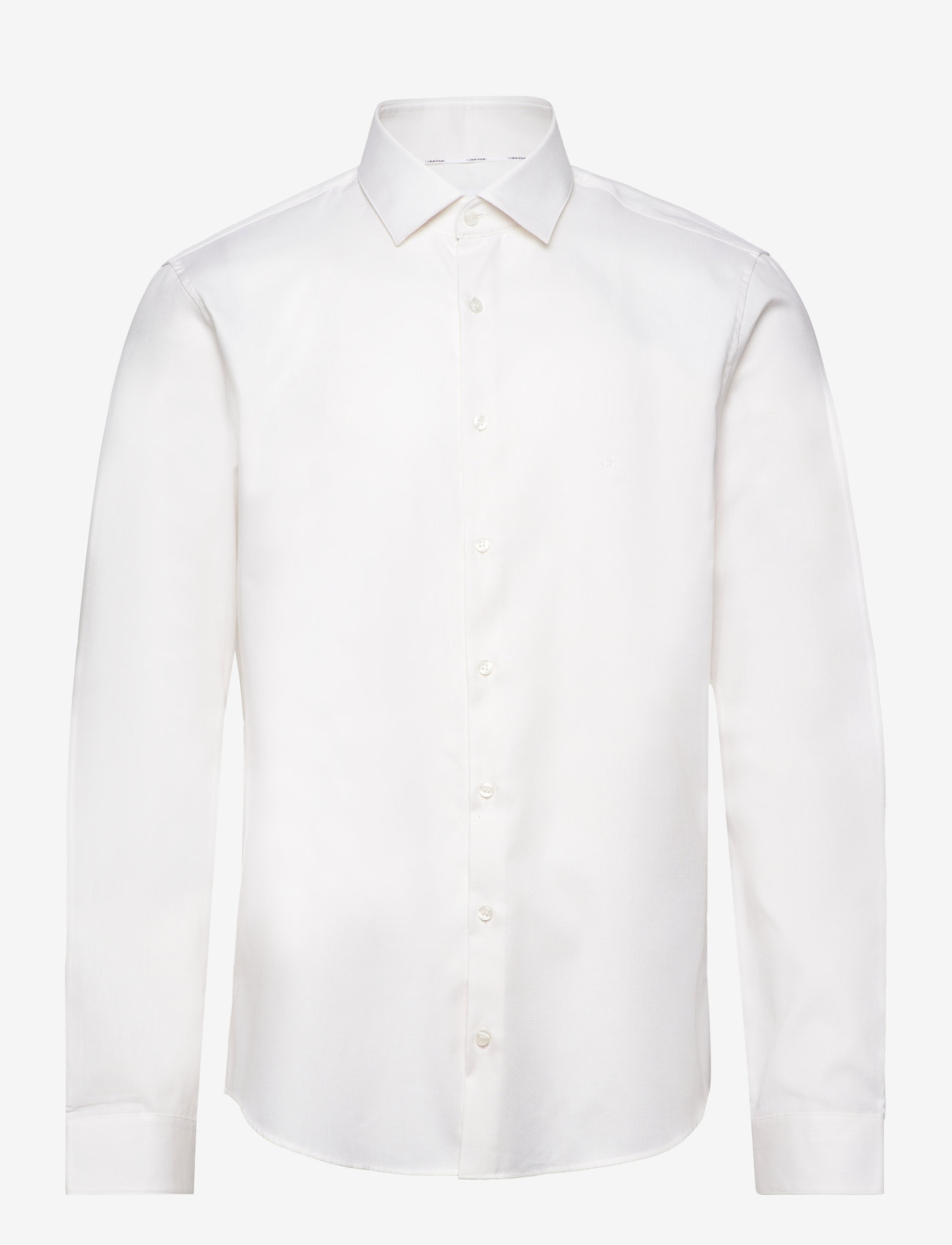 Calvin Klein - STRUCTURE SOLID SLIM SHIRT - white - 0