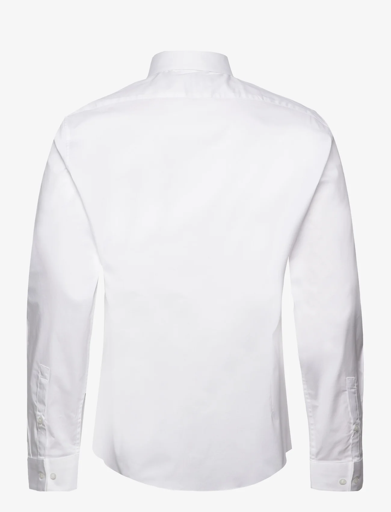 Calvin Klein - TWILL CONTRAST PRINT SHIRT - basic krekli - bright white - 1