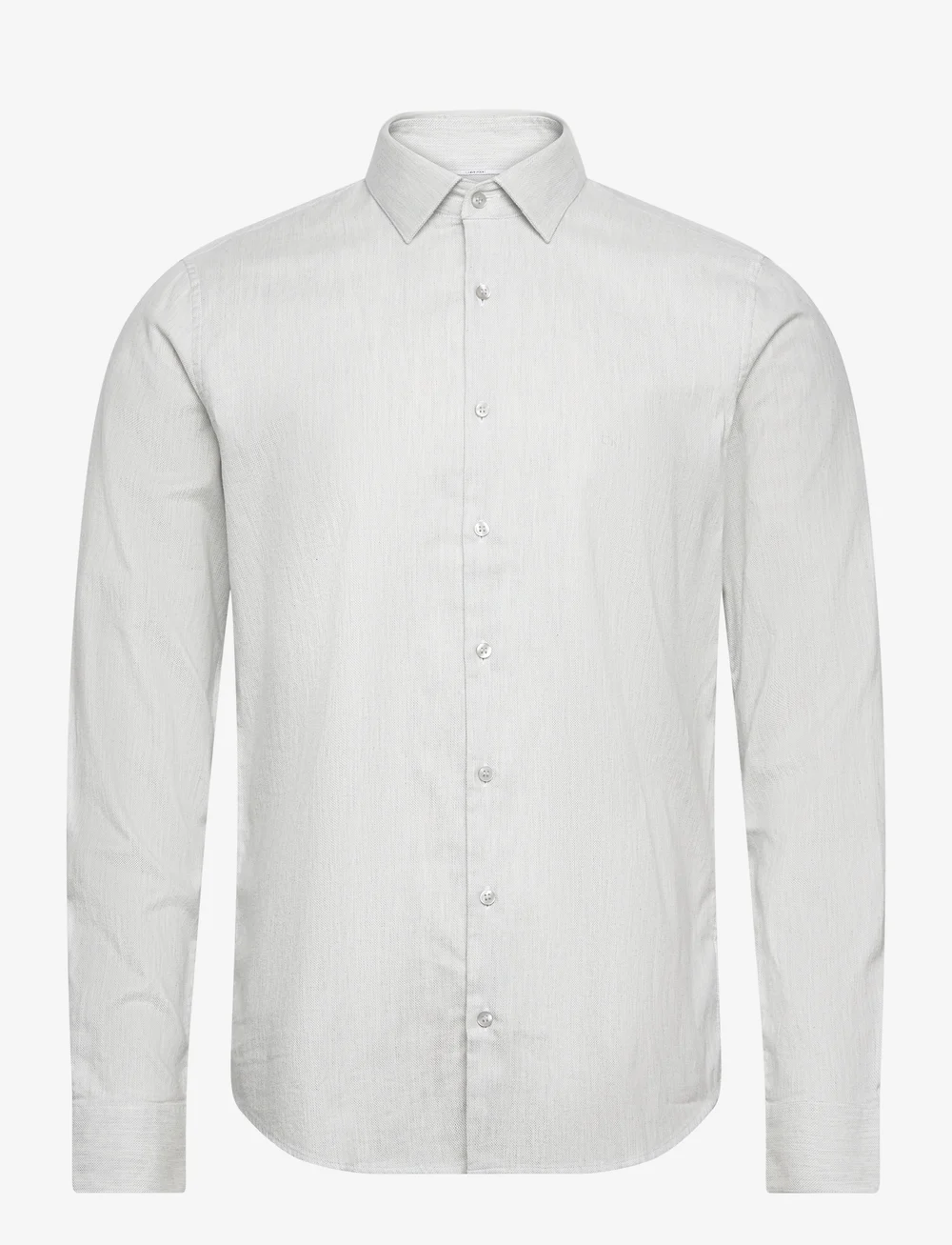 Calvin Klein Heather Structure Slim Shirt Casual shirts Boozt
