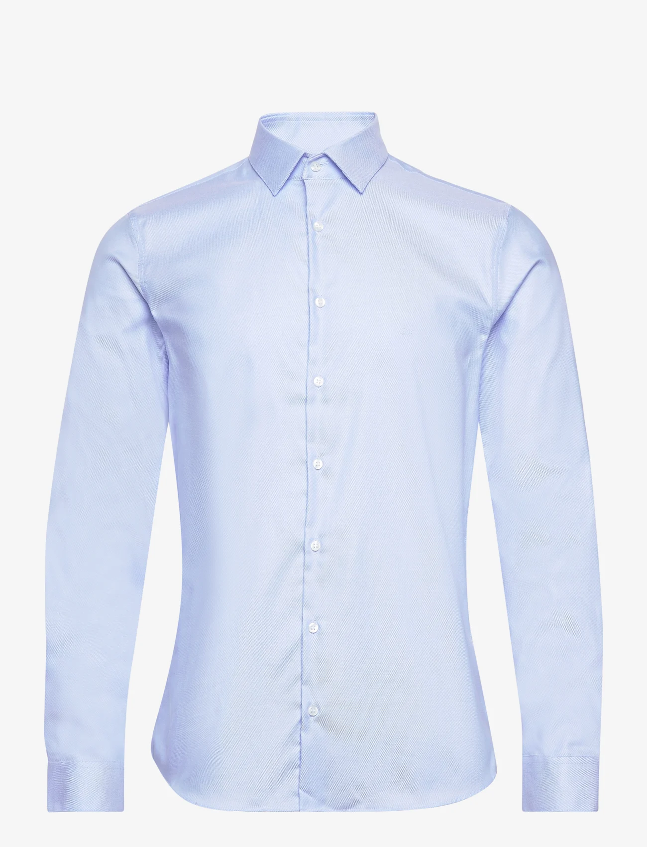 Calvin Klein - STRETCH COLLAR SLIM SHIRT - basic skjorter - vista blue - 0