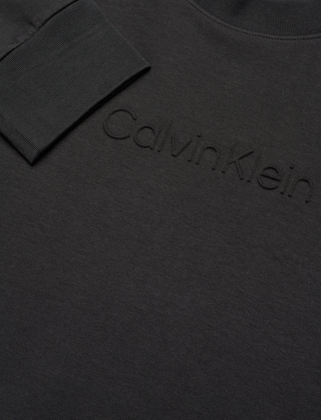 Embossed 2025 logo sweatshirt