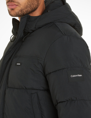 Calvin Klein - CRINKLE NYLON LONGLENGTH QUILT - vinterjackor - ck black - 3