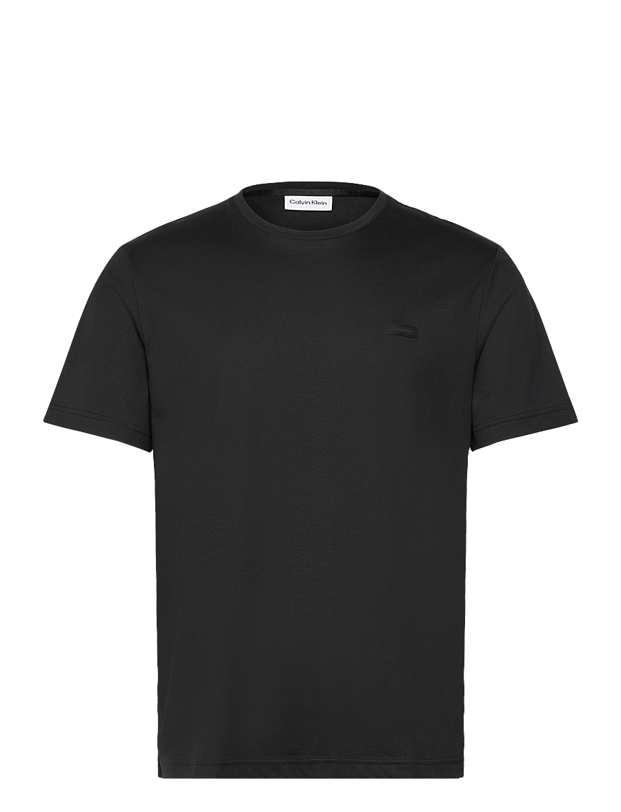 Calvin Klein - SMOOTH COTTON T-SHIRT - t-shirts à manches courtes - ck black - 0