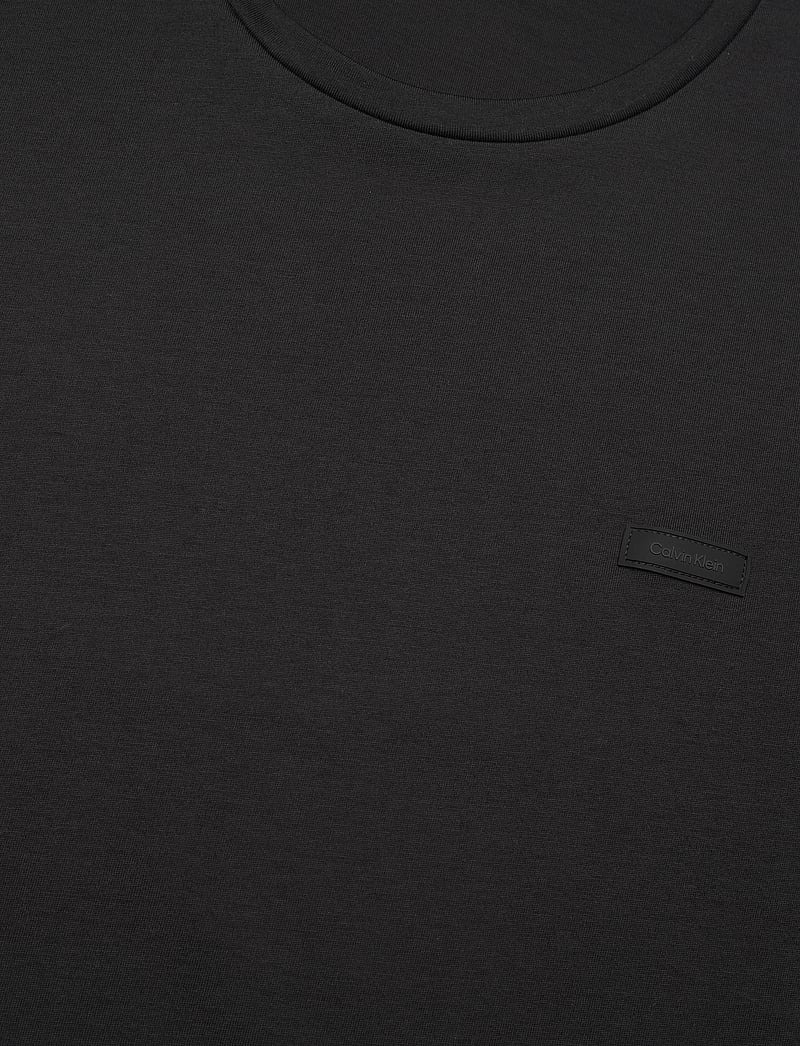 Calvin Klein - SMOOTH COTTON T-SHIRT - lyhythihaiset - ck black - 2