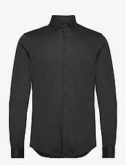 Calvin Klein - SMOOTH COTTON SLIM SHIRT - business shirts - ck black - 0