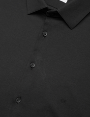 Calvin Klein - SMOOTH COTTON SLIM SHIRT - muodolliset kauluspaidat - ck black - 3
