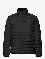 Calvin Klein - PACKABLE CRINKLE QUILT JACKET - winter jackets - ck black - 0