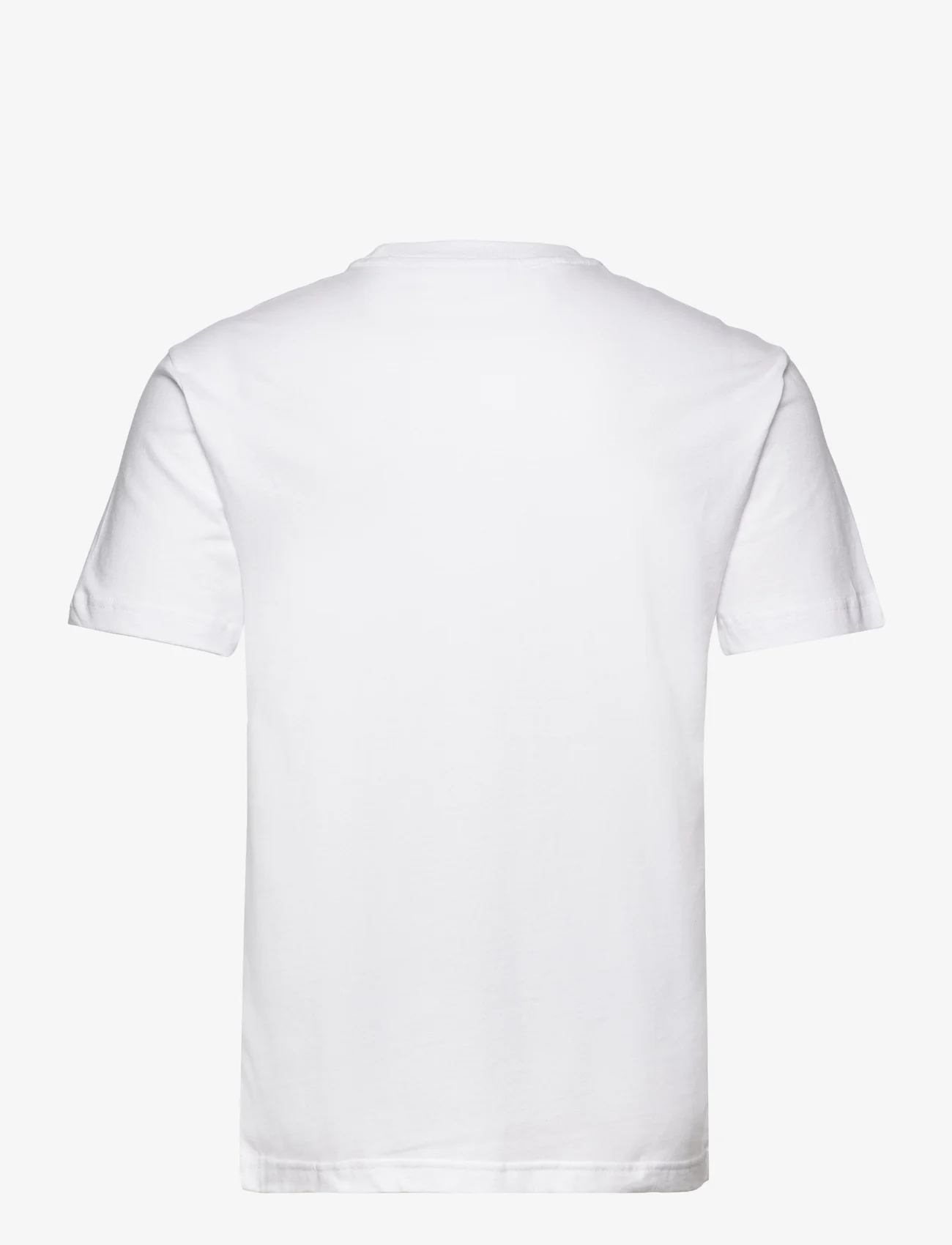 Calvin Klein - CUT THROUGH LOGO T-SHIRT - short-sleeved t-shirts - bright white - 1