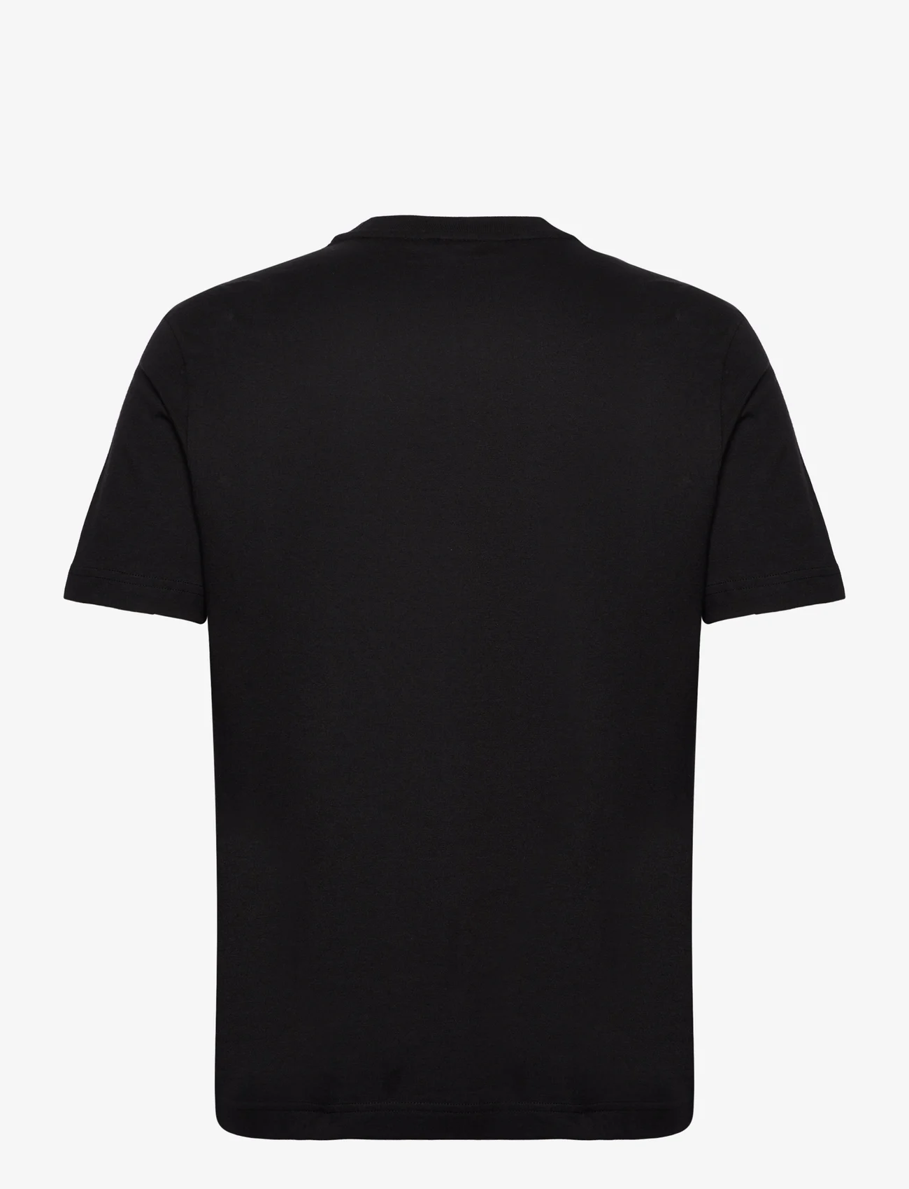 Calvin Klein - CUT THROUGH LOGO T-SHIRT - short-sleeved t-shirts - ck black - 1