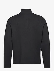 Calvin Klein - MILANO STITCH QUARTER ZIP - swetry zapinane do połowy - ck black - 1