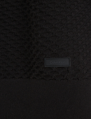 Calvin Klein - TEXTURE CREW NECK SWEATER - megztinis su apvalios formos apykakle - ck black - 5