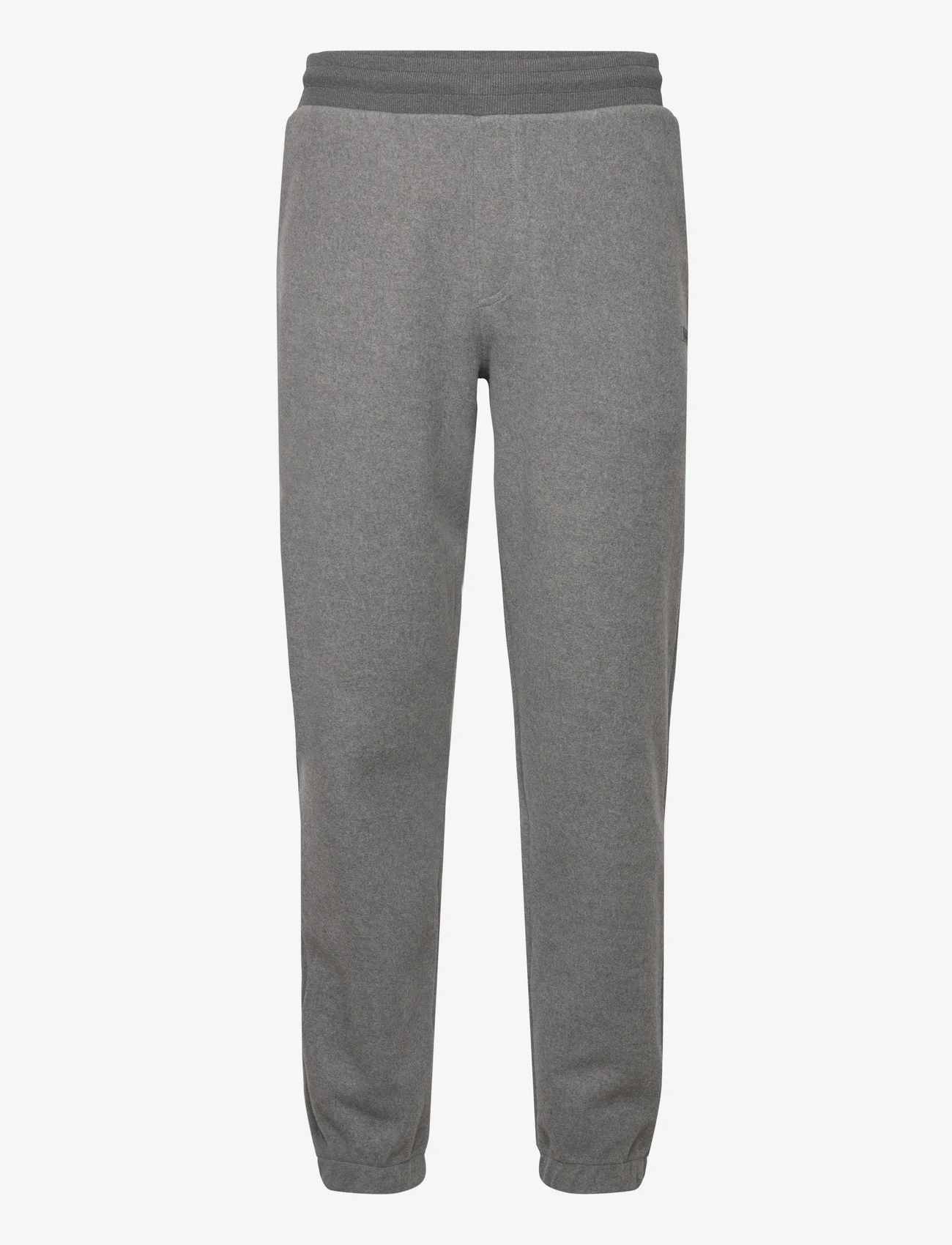 Calvin Klein - BRUSHED FLEECE COMFORT JOGGER - sportinės kelnės - dark grey heather - 0