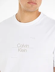 Calvin Klein - OPTIC LINE LOGO T-SHIRT - basic t-shirts - bright white - 3