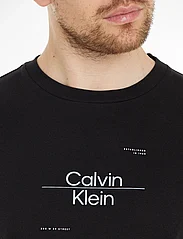 Calvin Klein - OPTIC LINE LOGO T-SHIRT - basic t-shirts - ck black - 3