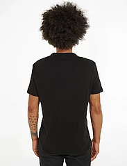 Calvin Klein - COTTON LINEN T-SHIRT - basic t-shirts - ck black - 2