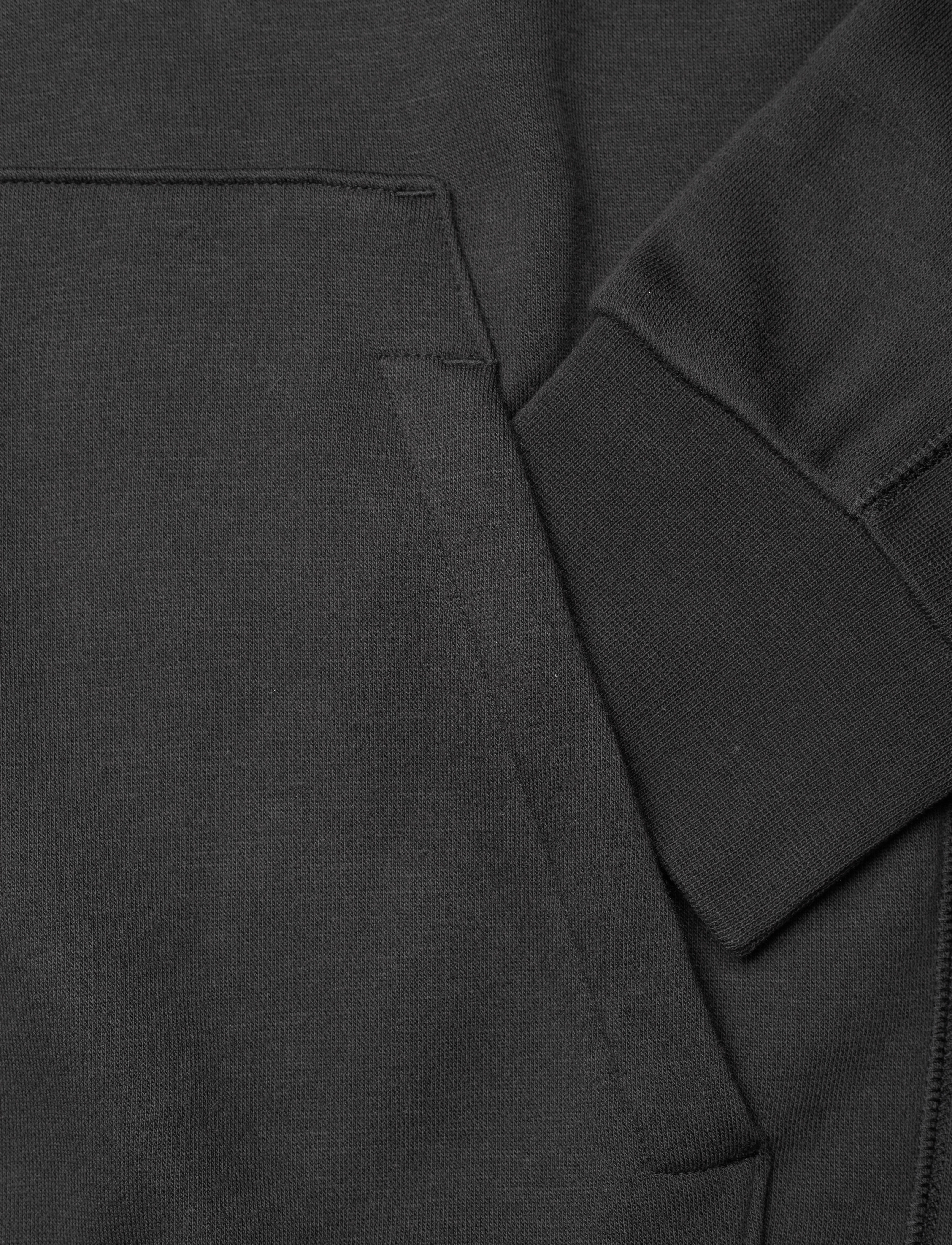 Calvin Klein - SOFT COTTON MODAL HOODIE - ck black - 3