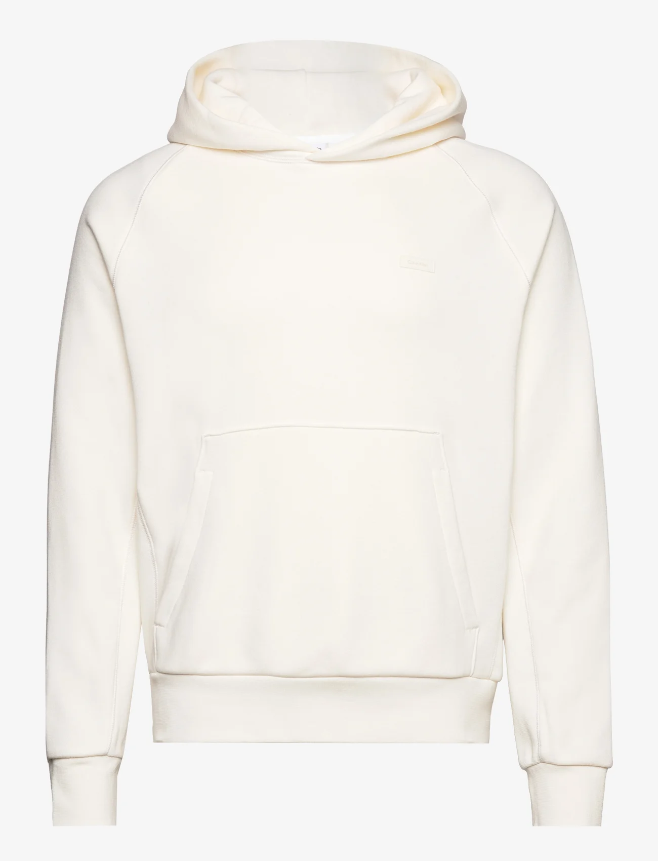 Calvin Klein - SOFT COTTON MODAL HOODIE - hoodies - egret - 0