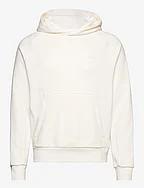 SOFT COTTON MODAL HOODIE - EGRET