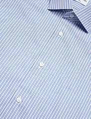 Calvin Klein - THERMO TECH STRIPE FITTED SHIRT - business skjorter - vista blue - 3