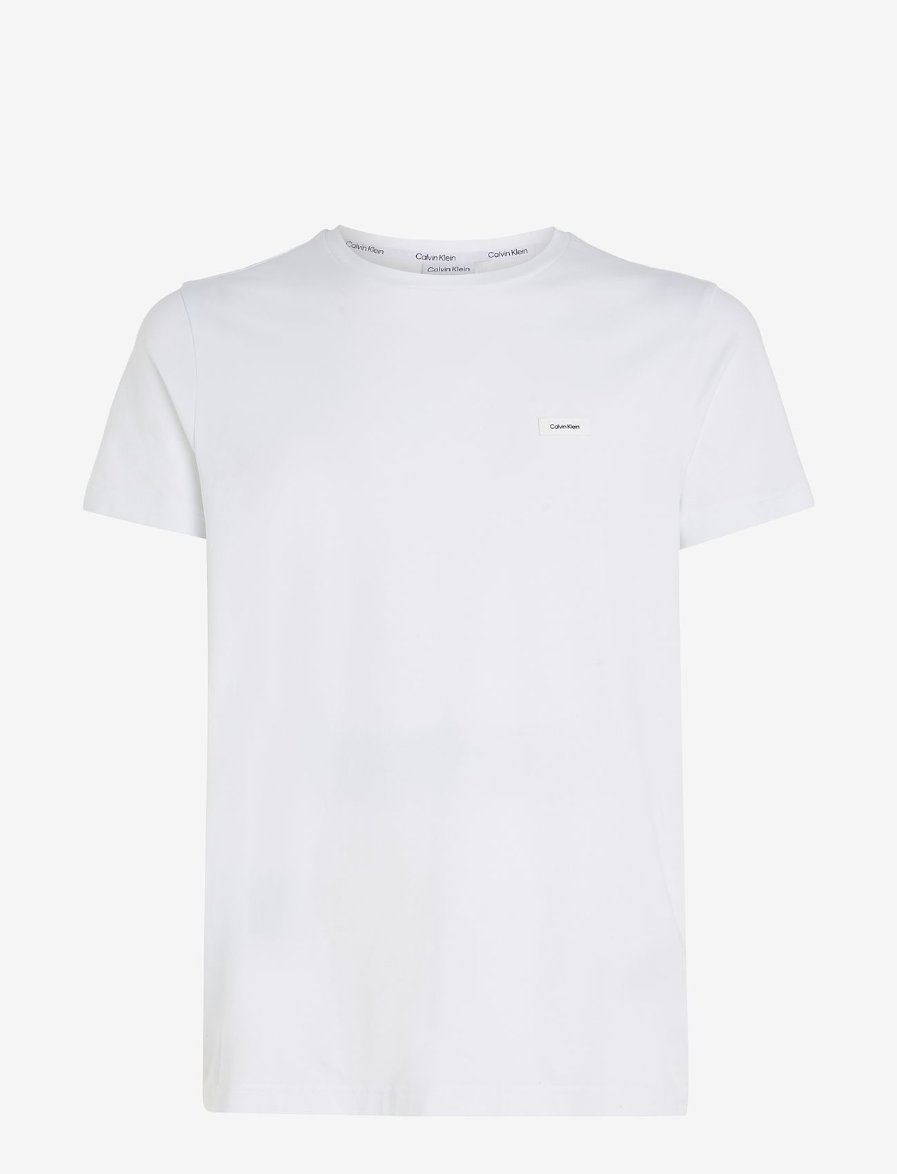 Calvin Klein - STRETCH SLIM FIT T-SHIRT - de laveste prisene - bright white - 0