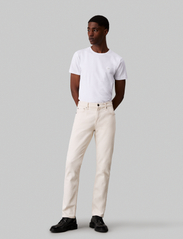 Calvin Klein - STRETCH SLIM FIT T-SHIRT - de laveste prisene - bright white - 3