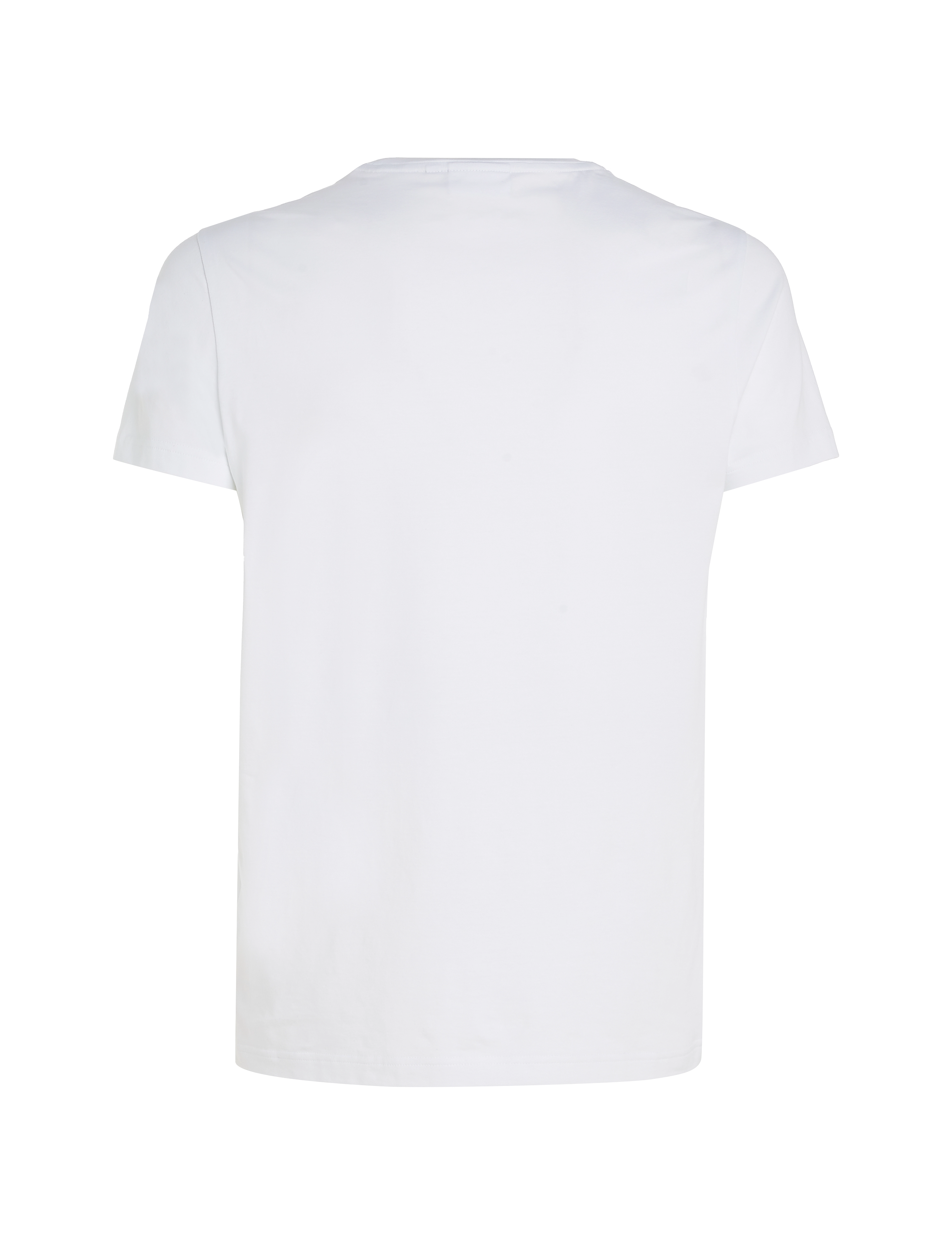 Calvin Klein - STRETCH SLIM FIT T-SHIRT - kortærmede t-shirts - bright white - 5