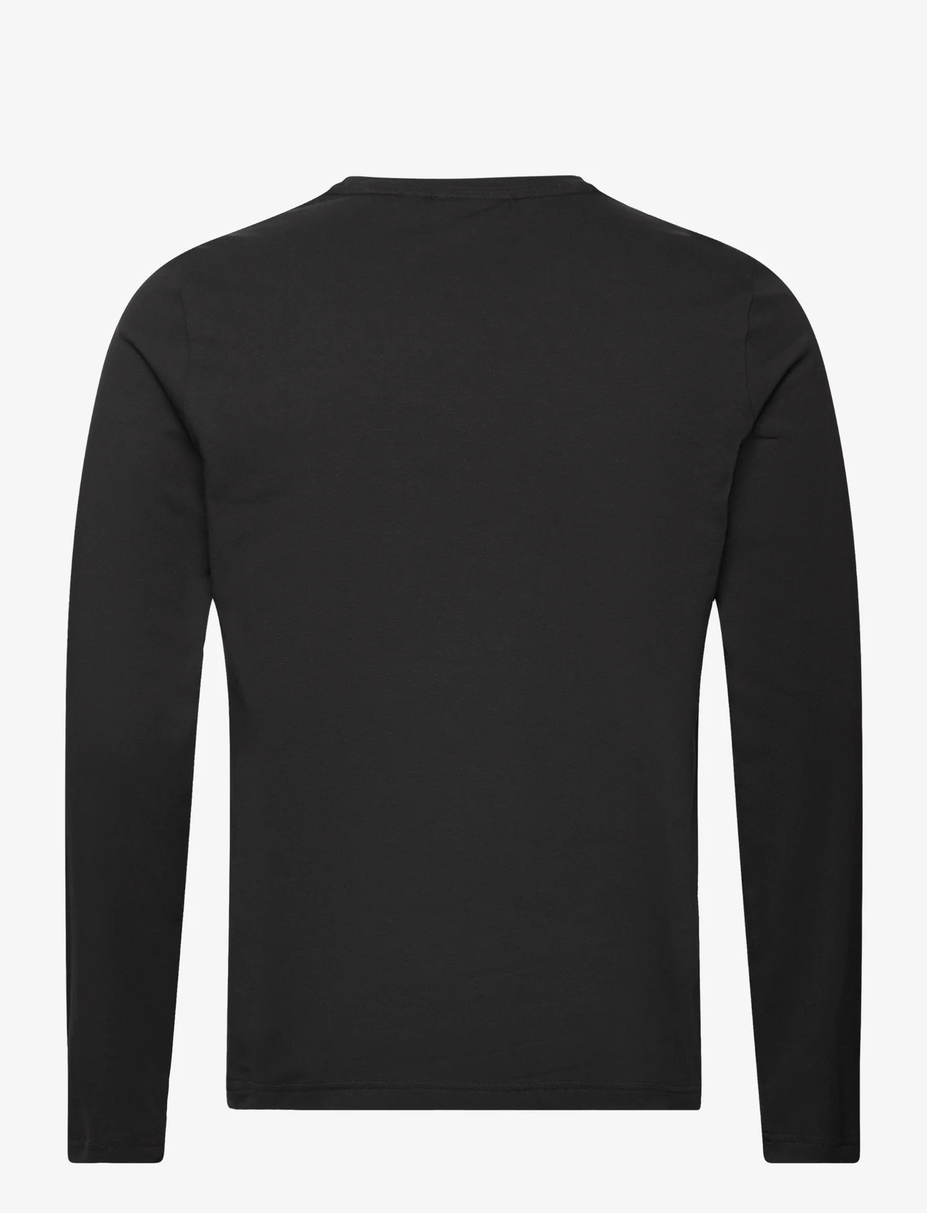 Calvin Klein - STRETCH SLIM FIT LS T-SHIRT - basic t-shirts - ck black - 1