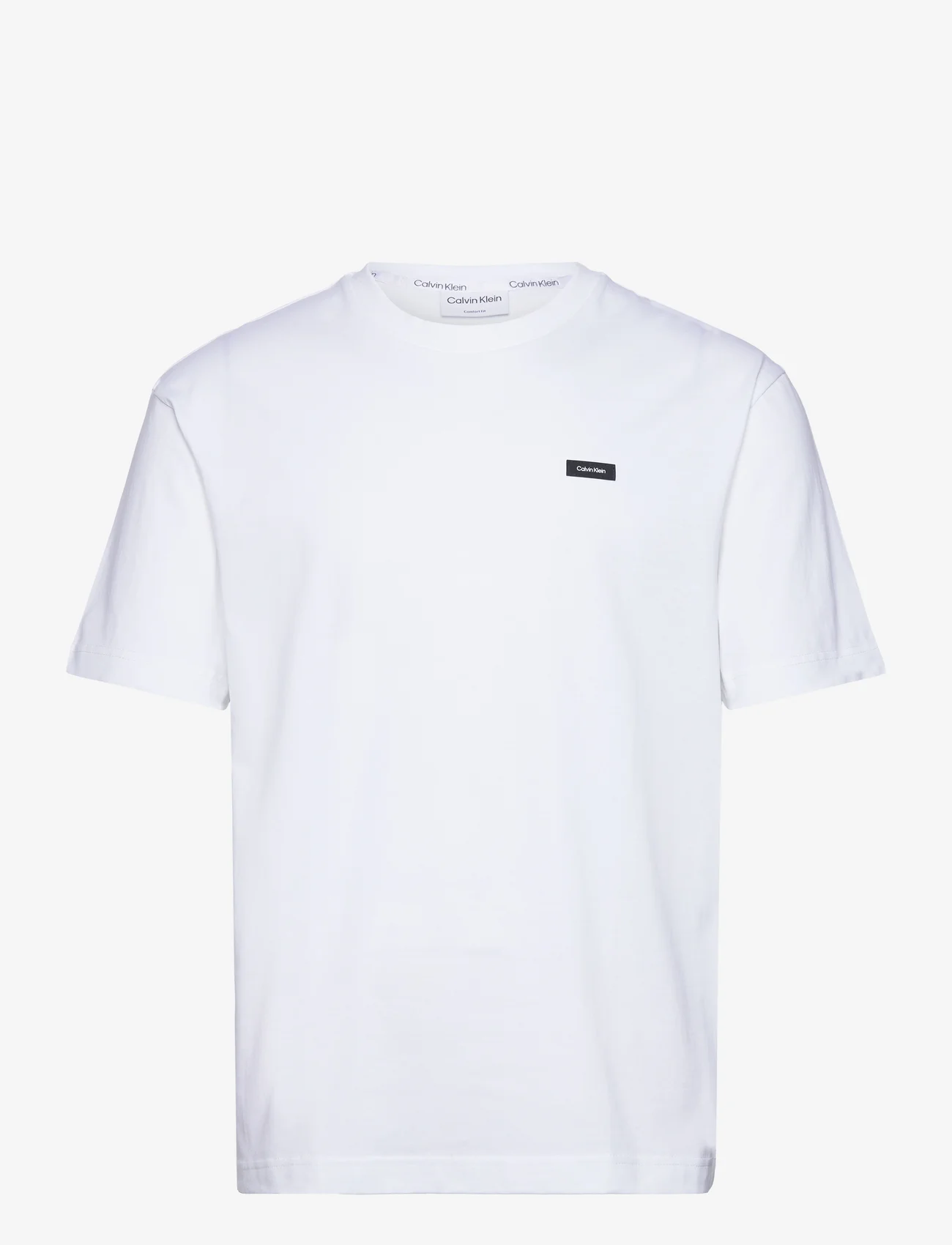 Calvin Klein - COTTON COMFORT FIT T-SHIRT - basic t-shirts - bright white - 0