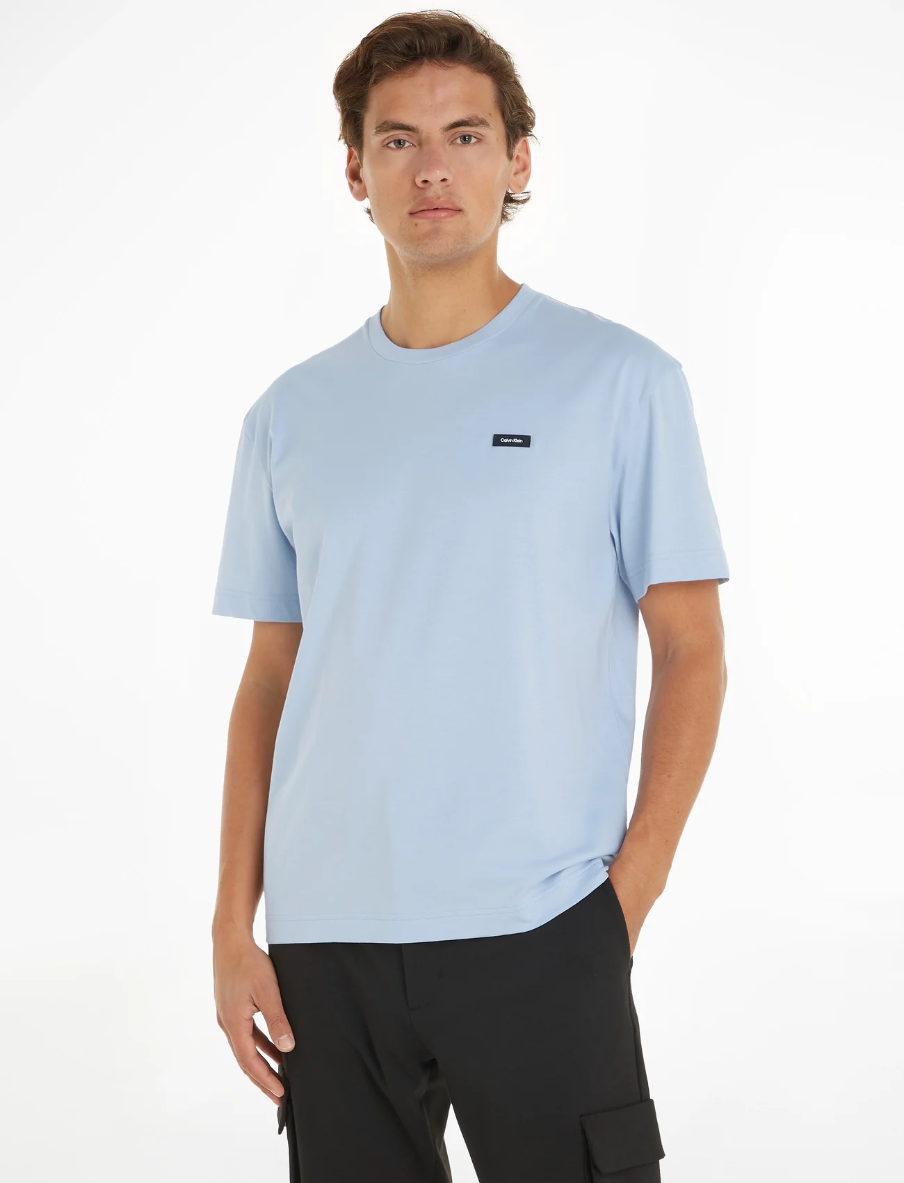 Calvin Klein - COTTON COMFORT FIT T-SHIRT - basic t-shirts - kentucky blue - 1
