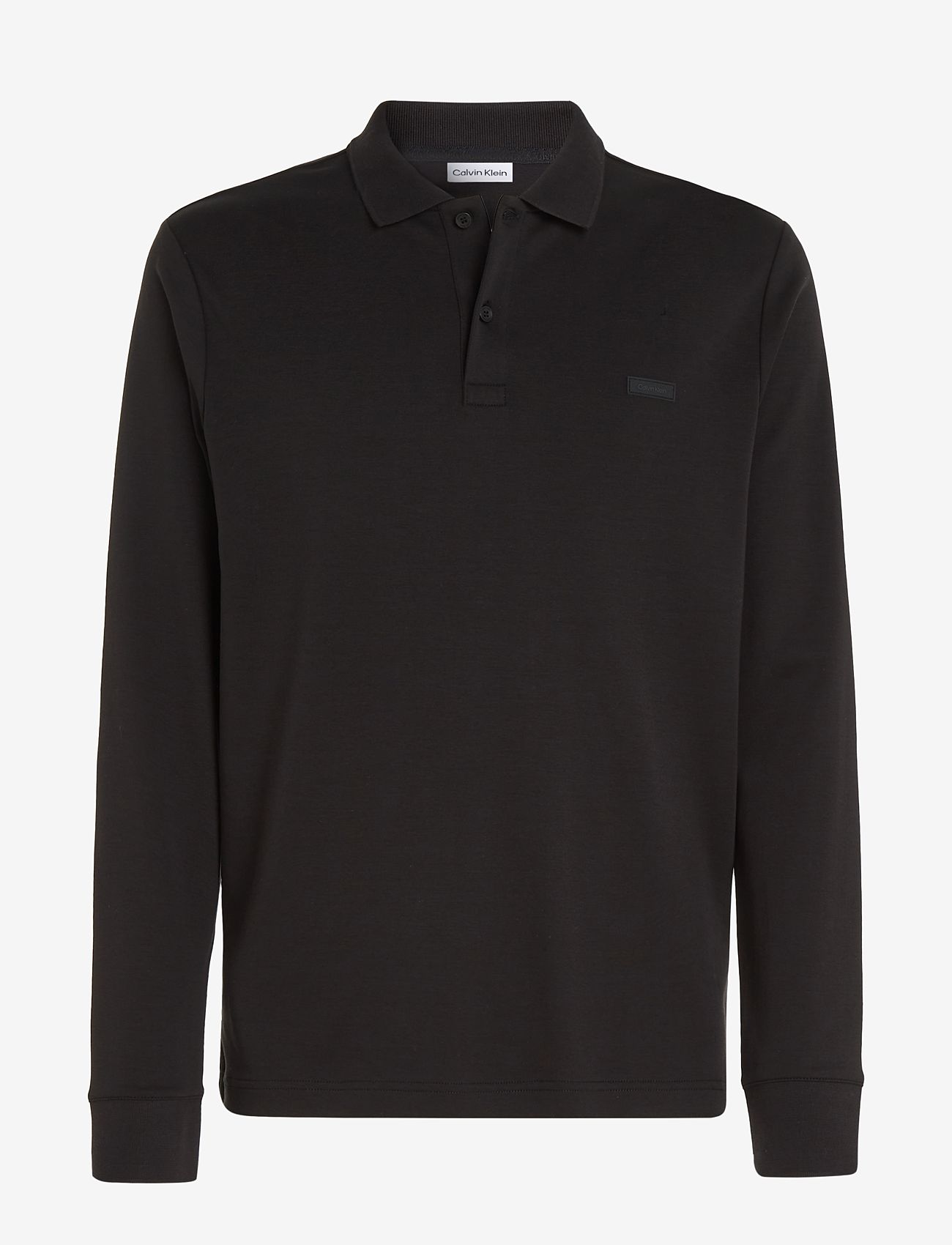 Calvin Klein Liquid Touch Slim Ls Polo – long-sleeved polos – shop