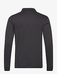 Calvin Klein - SMOOTH COTTON SLIM LS POLO - polo marškinėliai ilgomis rankovėmis - ck black - 1