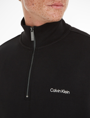 Calvin Klein - MICRO LOGO REPREVE Q-ZIP - swetry - ck black - 4