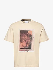 Calvin Klein - PHOTO PRINT T-SHIRT - kortärmade t-shirts - fog - 0