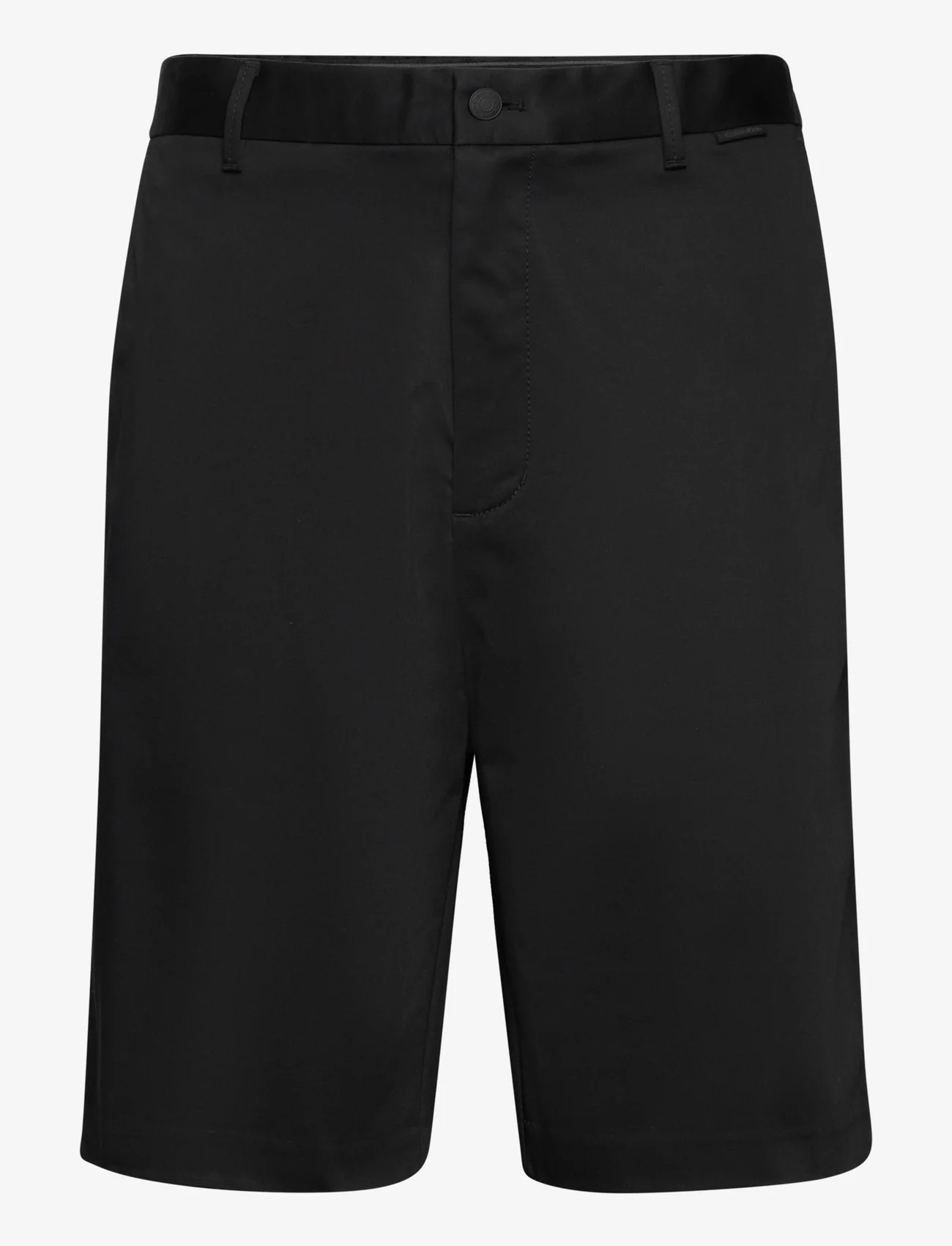 Calvin Klein - SATEEN STRETCH REGULAR STRAIGHT - casual shorts - ck black - 0
