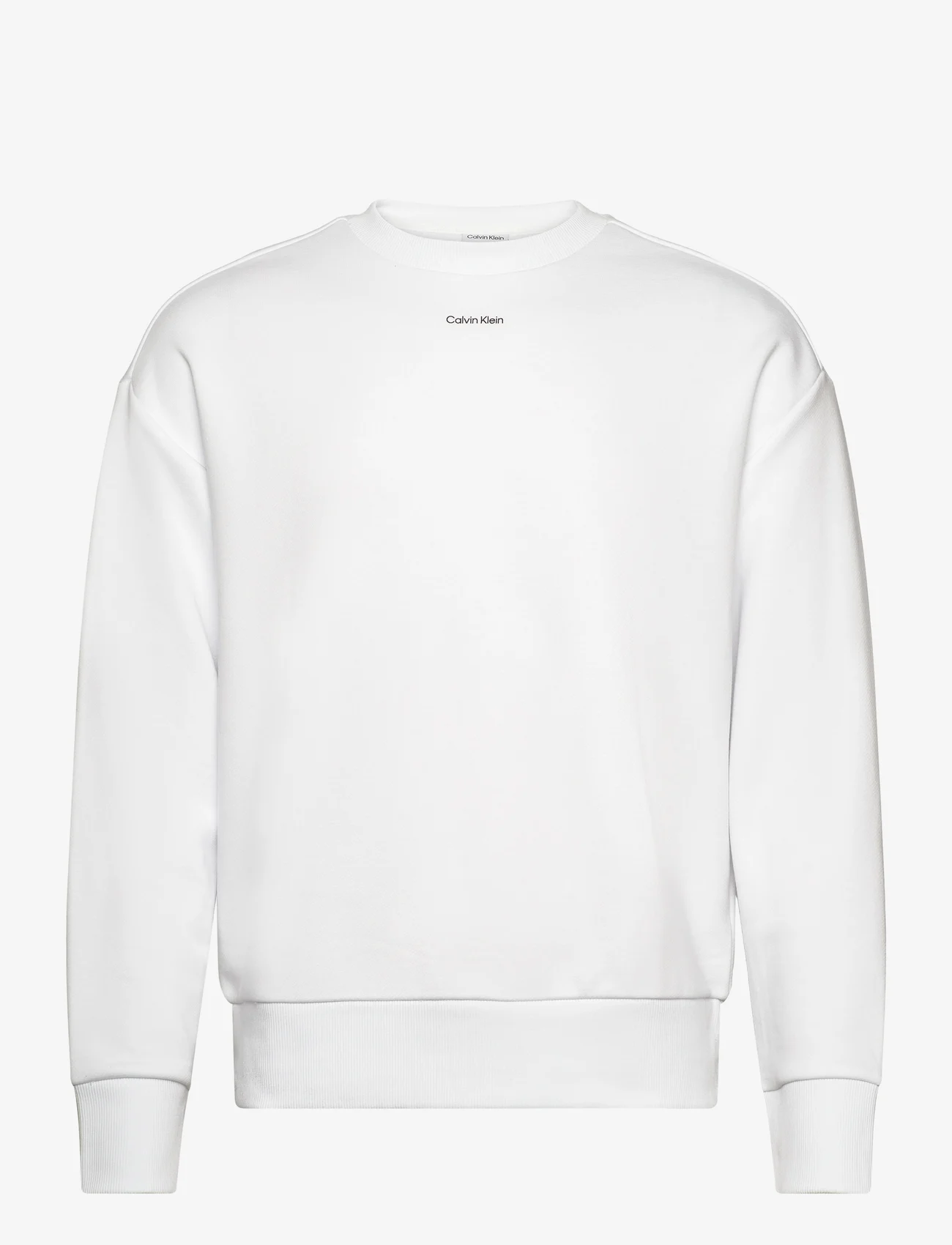 Calvin Klein - NANO LOGO SWEATSHIRT - sweatshirts - bright white - 0