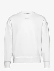 Calvin Klein - NANO LOGO SWEATSHIRT - sweatshirts - bright white - 0
